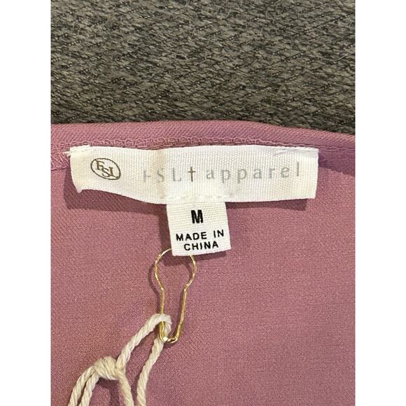 NWT FSL Apparel Pink Romper Women's size M - Picture 4 of 6